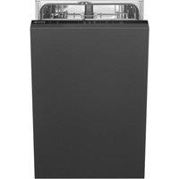 SMEG DI4522D Slimline Fully Integrated Dishwasher, Black