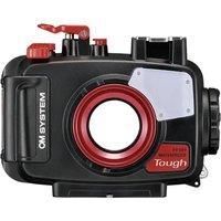 OM SYSTEM PT-059 Underwater Camera Housing - Black & Red, Black,Red