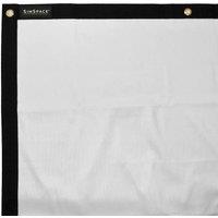SIMSPACE SIM009 Elite Impact Screen - 8' 5" ft, White,Black