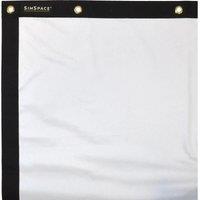 SIMSPACE SIM/018 Elite Impact Screen - 16' 4", White,Black