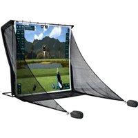 SIMSPACE SIM030 Impact Screen - 9' 10" ft, White,Black