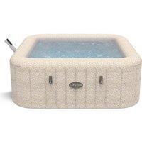 LAY-Z-SPA Tuscany AirJet Smart Inflatable Hot Tub - Sand Marble