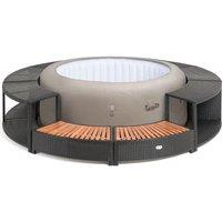 LAY-Z-SPA BWA0014 Hot Tub Surround - Black