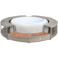 LAY-Z-SPA BWA0018 Hot Tub Surround - Grey