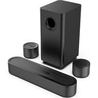 MAJORITY Bowfell Halo Dolby 5.1 Wireless Sound Bar System, Black