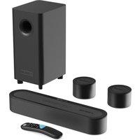 MAJORITY Bowfell Halo 5.1 Wireless Compact Sound Bar with Dolby Atmos - Black, Black