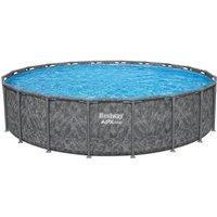 BESTWAY 20ft x 52" APX 365 Round Swimming Pool - Grey