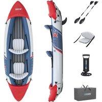 BESTWAY Rapid X2 Inflatable Kayak Set - Blue & Red