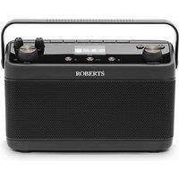 ROBERTS Blutune 7 Portable DAB Bluetooth Radio - Black, Black