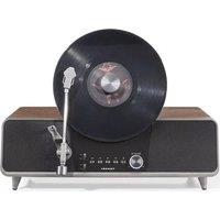 Crosley Beck Belt Drive Bluetooth Vertical Turntable - Walnut, Brown