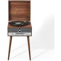 CROSLEY NASH 7-in-1 Belt Drive Bluetooth Music Centre - Walnut, Brown