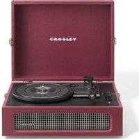 Crosley Voyager CR8017B Belt Drive Bluetooth Turntable - Burgundy, Red