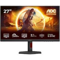 Aoc Q27G4SRU Quad HD 27 Gaming Monitor - Black, Black