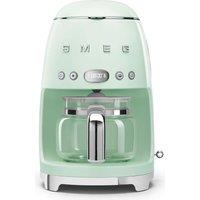 SMEG DCF02PGUK 50s Style Filter Coffee Machine - Pastel Green, Green