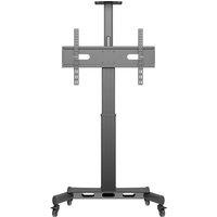 MULTIBRACKETS M Public 170 HD 550 mm TV Stand with Bracket for 32-75" TVs Black, Black