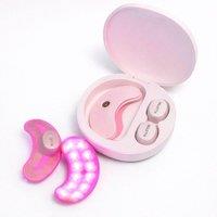 LUSTRE GoGlow LED Under Eye Patches - White, White