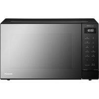 PANASONIC NN-ST65QBBPQ Compact Solo Microwave - Black, Black