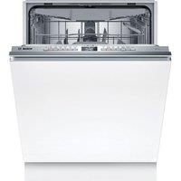 BOSCH Series 4 SMH4HVX14G Full-size Fully Integrated WiFi-enabled Dishwasher, Silver/Grey