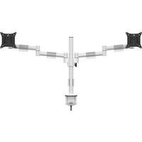 MULTIBRACKETS M Deskmount Officeline Dual Arm Tilt & Swivel 15-30 TV Bracket