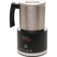 Kitchen Perfect E1780BK Electric Milk Frother & Hot Chocolate Maker - Black, Black