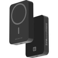 PW3R PWPB10KM 10000 mAH Portable Magnetic Power Bank - Black, Black