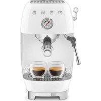 SMEG Espresso with Cold Brew ECF03 Coffee Machine White, White