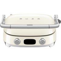 SMEG 50's Style MGF01BLUK Multi Grill - Cream