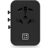Pw3R PTAP100W USB Type-C Travel Charger - Black