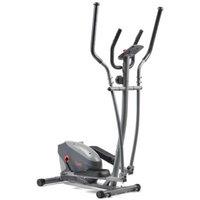 SUNNY HEALTH Performance Compact Elliptical Machine - Dark Grey, Silver/Grey