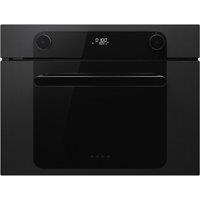 SMEG Musa SO4201M1BI Built-in Electric Oven with Microwave - Black, Black