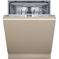 NEFF N50 S175HVX14G Full-size Fully Integrated WiFi-enabled Dishwasher, Silver/Grey