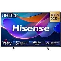 HISENSE A6S LED 4K HDR Smart TV with Freely - 43A6STUK, Black