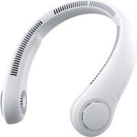 JISULIFE Portable Neck Fan 3 - Grey, Silver/Grey