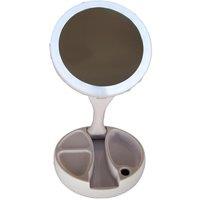 LIFEMAX 2000 LED Makeup Mirror - White, White