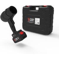 GARDEN FORCE Turbo Hawk Cordless Leaf Blower - Black & Red, Black,Red