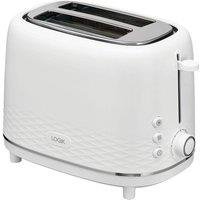 Logik L02PTW26 2-Slice Toaster - White, White