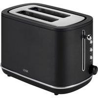 LOGIK L02STB26 2-Slice Toaster - Black, Black