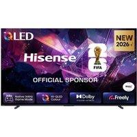 HISENSE E7S PRO 100" QLED 4K HDR Smart TV with Freely - 100E7STUK PRO, Black,Silver/Grey