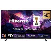 50 HISENSE E7S PRO QLED 4K HDR Smart TV with Freely - 50E7STUK PRO, Black,Silver/Grey