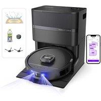SHARK PowerDetect UV Reveal RV3000XEUK Robot Vacuum Cleaner Black, Black