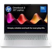 HP OmniBook 3 16" Laptop - IntelCore Ultra 5, 512 GB SSD, Silver, Silver/Grey