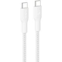 BELKIN USB Type-C Braided Cable - 1m, White, White