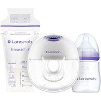LANSINOH Wearable Single Electric Breast Pump Kit - White