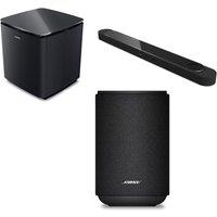 Bose Lifestyle Ultra Soundbar, Wireless Multi-room Speaker & Subwoofer Bundle with Amazon Alexa - Black, Black