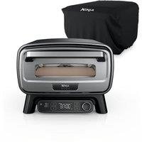 NINJA Artisan MO203UK Electric Outdoor Pizza Oven & Air Fryer with Cover - Grey