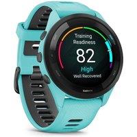 Garmin Forerunner 265 Sports Watch - Aqua, 46 mm, Blue