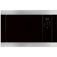 SMEG FMI320X2 Built-in Microwave with Grill - Stainless Steel, Stainless Steel
