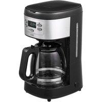 LOGIK L12DCB26 Filter Coffee Machine - Black & Stainless Steel, Stainless Steel