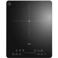LOGIK LSIHOB26 Single Induction Hot Plate - Black, Black