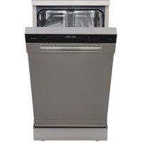 KENWOOD KDW45X26 Slimline Dishwasher - Silver, Silver/Grey